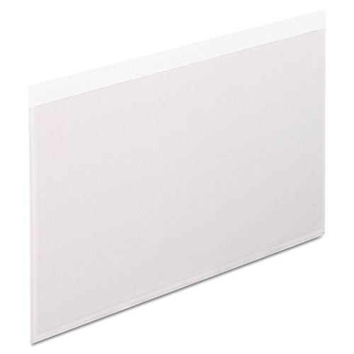 Pendaflex 99377 Self-Adhesive Pockets, 5 x 8, Clear Front/White Backing (Box of 100)