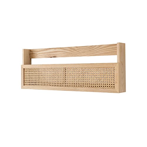 BOOMALTU Wood Desk Organizer,Wood Wall Mounted Hanging Document Filing Organizer,Magazine Rack,Mail Holder Organizer 11.8 H X 31.5 L X3.5 W inches