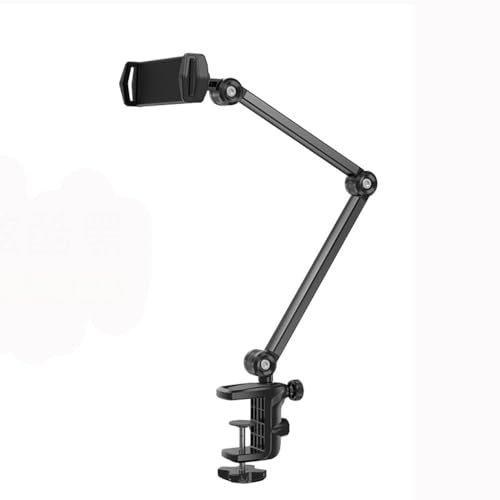 Lazy Person Stand Aluminum Alloy Can Rotate 360 Degrees Mobile Phone Stand Overhead Desktop Stand(D) (D)