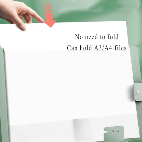 2 Pcs A3 Display Folder 30 Pocket,Presentation Project File Folder for Document Classification/Pink(Pink)