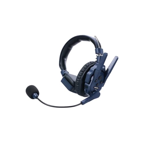 SYNCO Xtalk Master Wireless Intercom Headset System Communication Headsets, 500m Range 1640ft 2.4GHz ENC Noise Cancellation USB-C UAC Connectivity 15H Battery (XM1/1 PCS)