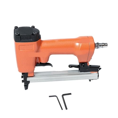 KJOET Professional Heavy Duty Stapler Nail Gun Pneumatic Staple Gun Air Nails Gun Furniture Wood Sofa Woodworking Air Stapler 11.2mm 1013J