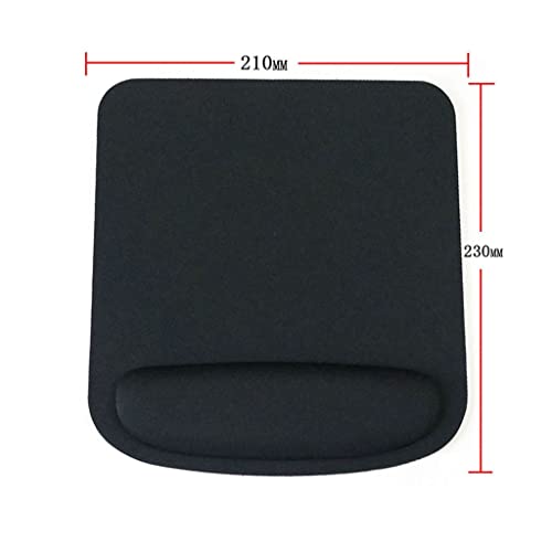 QERTYHJK Optical PC Thicken Pad Support Wrist Comfort Mat Mic Mousepad
