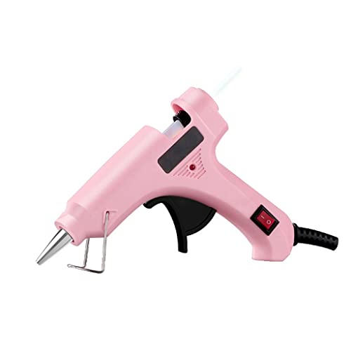 TEOYETTSF 40W Hot Melt Glue Gun with Switch for 7mm Stick Mini Indusrial Adhesive Electric Heat Temperature Repair Tool