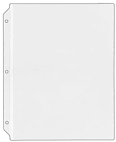 StoreSMART® - 8 1/2" x 11" Vinyl Sheet Protectors 100 Pack - Side-Loading - VH1425L-100