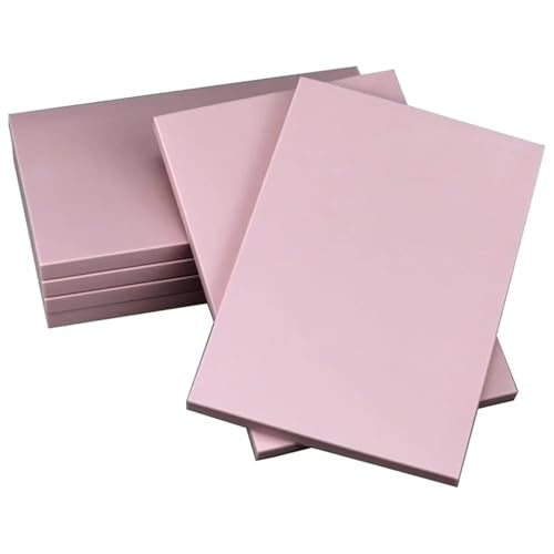 Rubber Linoleum Blocks for Printmaking 6 Pack Rubber Block Stamp Carving Blocks Pink Rubber Carving Linoleum Blocks for Printmaking and More Crafts