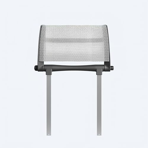 OdinErgo O Series Adjustable Footrest for O1/O2/O3 Ergonomic Chairs, Retractable – Black & Grey (Black)