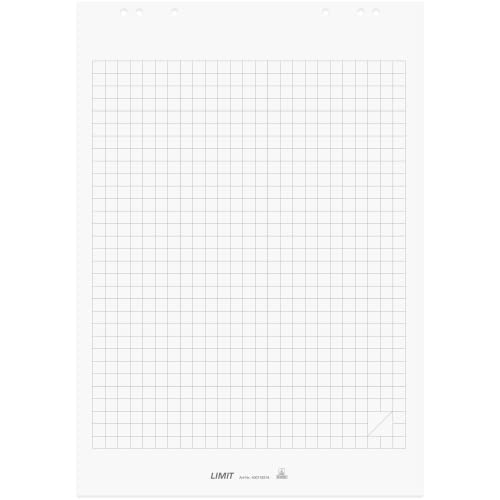 Limit Flip Chart Paper - White - 20 Sheets per Pad - 70gsm - Pack of 5
