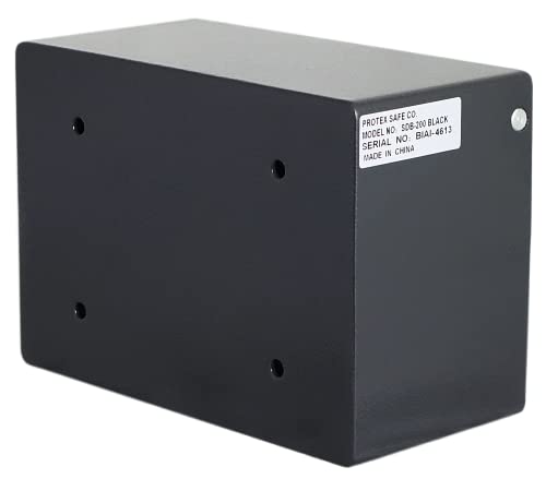 Protex Check and Letter Drop Box Safe (SDB-200) Black