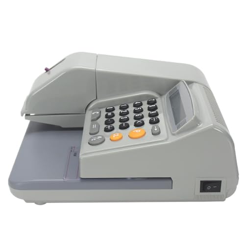Check Writer Machine, for Business Office,16‑Currency Multi‑Country Cheque