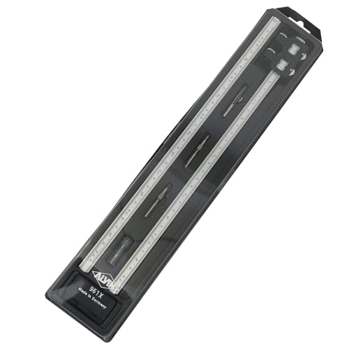 Alvin, Channel Beam, Bar for Beam Compass, Replacement Part for Drafting, Geometry, Engineering and Drawing - 13 Inches