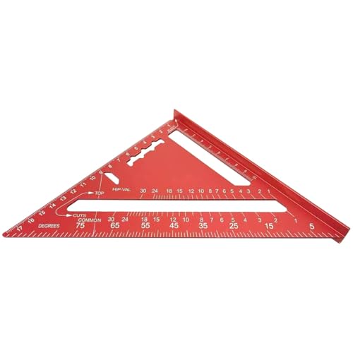 Triangle Ruler - Carpenter Tools Metric Engineer Scale Innovative Rafter Square Tool Architect