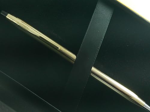 Cross Century Classic Pencil, 10KT Gold Rolled/Filled, 0.9MM, Made in the USA