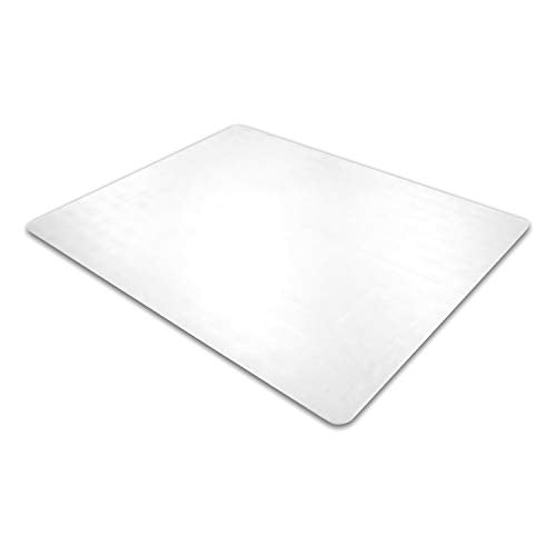 Floortex 1115223ER Cleartex Ultimat Polycarbonate Chair Mat for Low/Medium Pile Carpet, 48 x 60