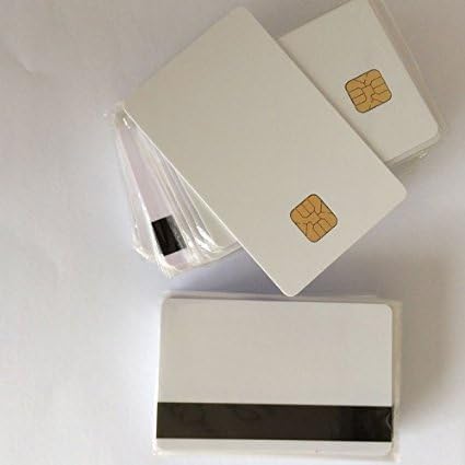 200pcs/Lot 2 in1 FM4442 Chip with Hi-Co Magnetic Stripe PVC Blank Card Printable