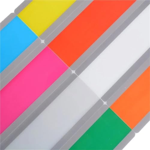 Guided Reading Strips 200 PCS Reading Guide Band for Offices Auxiliary Highlight Bar Plastic Bookmark for Students