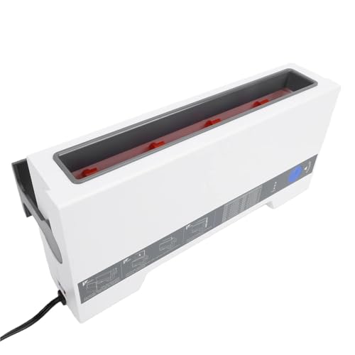 Binding Machine, A4 A5 Paper Binding Machine Ceramic 280 Sheets Capacity Book Binder Business Documents Home Office School Projects(White)