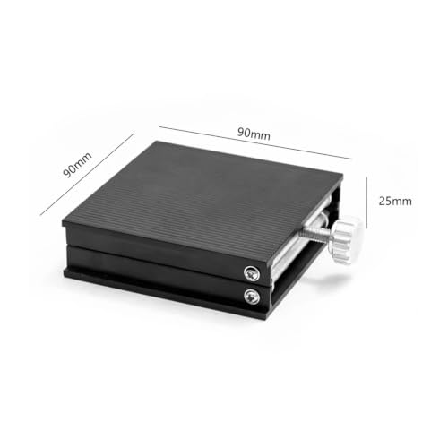 VgtHK Lab Jack Stand Aluminum Lifter Router Plate Table,Black