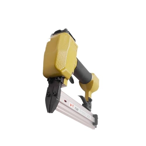 LPXDS Pneumatic Staple Gun,Oil-Free Pneumatic Staple Gun 18Ga Upholstery Pneumatic Stapler Nail Gun F30F for 10-30mm Nail Wooden Frame Furniture Fixed Air Nailer Gun(Color:JP Standard)