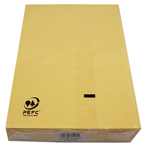 Rainbow A4 80Gsm Office Paper 500 Sheets, Lemon Yellow