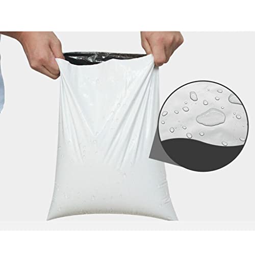 EVANEM White Courier Bag Express Envelope Storage Bags, for Mailing Bags Self Adhesive Seal PE Plastic Pouch Packaging 50pcs(50x60cm 50pcs)