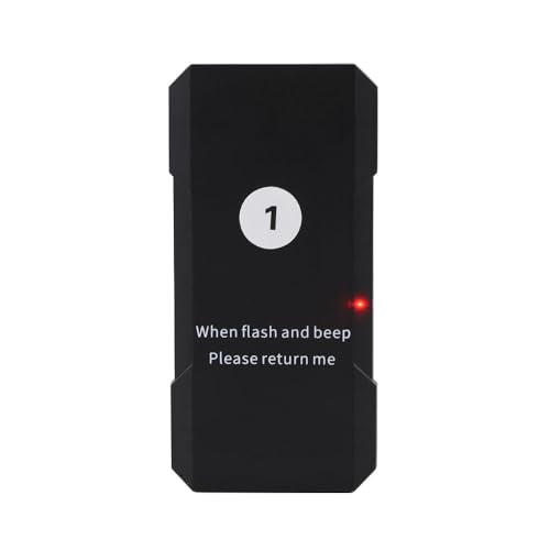 AGJ Restaurant Pager Wireless Calling System 24 Beepers Guest Customer Queue Pagers for Food Court Food Truck Church Nursery Clinic Coffee Shop with Buzzer Vibration Flash