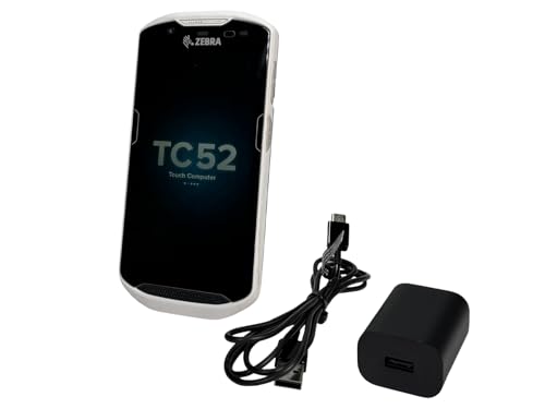 TC52 Rugged Scanner, Android, 2D/1D Barcode Reader (Charger Included)