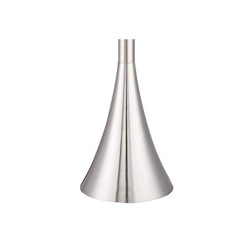 Piazza 72 1/2" Tall Brushed Nickel Modern Torchiere Floor Lamp