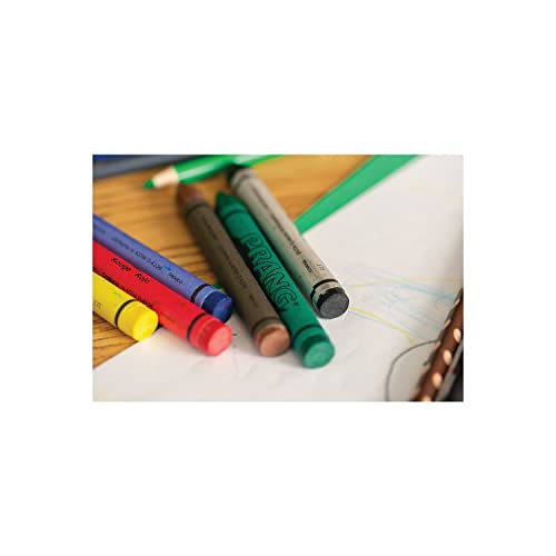 Prang CRAYONS LARGE WAX MASTER CASE OF 200