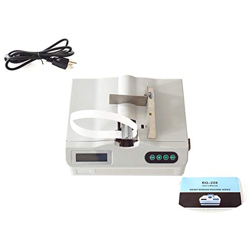 TECHTONGDA Automatic Money Packer Banknote Binding Machine Strapping Bundling Money Tied Bill Pack Tool Cross Baling Machine