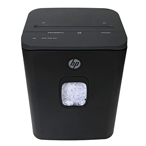 HP - Micro Cut Paper Shredder, 16-Sheet with Slide Top for Office