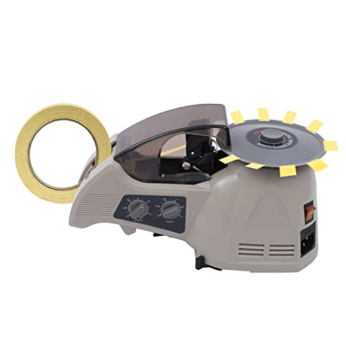 Automatic Tape Dispenser Rotary Disc Tape Cutting Machine, 10-60mm Cutting Length, 3-25 mm Tape Width, Office School Supply for Cutting Tape Double-Sided Tape High Temperature Tape