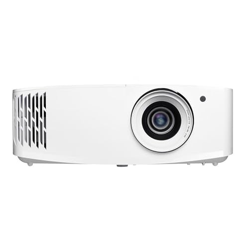 Optoma 4K400x - 4K UHD, 4000 Lumens, HDR10 / HLG, 240Hz 1080p Gaming, 4.2ms low Input Lag, 4K