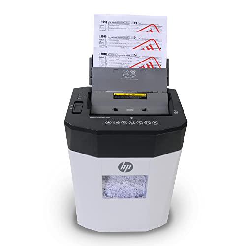 HP - Micro Cut Paper Shredder, 9-Sheet Manual, 80-Sheet Auto Feed