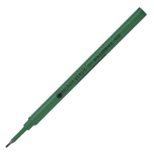 Monteverde Fine Liner Refill to Fit Most Capped Roller Ball Pens - Fine Green (G524GN)