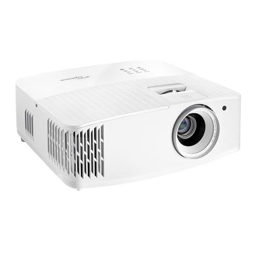 Optoma 4K400x - 4K UHD, 4000 Lumens, HDR10 / HLG, 240Hz 1080p Gaming, 4.2ms low Input Lag, 4K