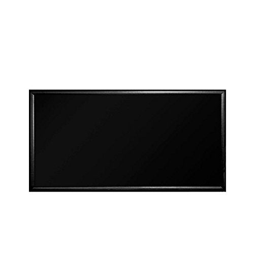 48" x 24" Black Wood Frame Black Board/Chalk Board