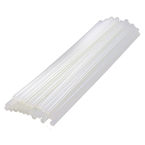 ZTBH Hot Melt Glue Sticks 100 pcs/lot Hot Melt Glue Sticks, 100/ 190mm Length for Electric Glue Gun Craft Album Tools Melt Glue Stick (Length : 190x100)