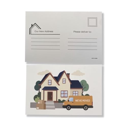 Mountain Valley Printing We are Moving Postcards, New Home Address Cards, Keep in Touch, Change of Address | 4" x 6" (1000)