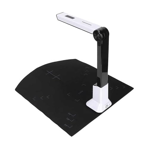 Document Camera 8 Million Pixels HD A4 Auto ing USB Document Camera Scanner for Scanning Files Notes Picture Document Scann