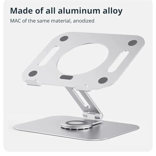 XDSRFVW Laptop Stand Rotatable Foldable Aluminum Alloy Notebook Holder Compatible Bracket