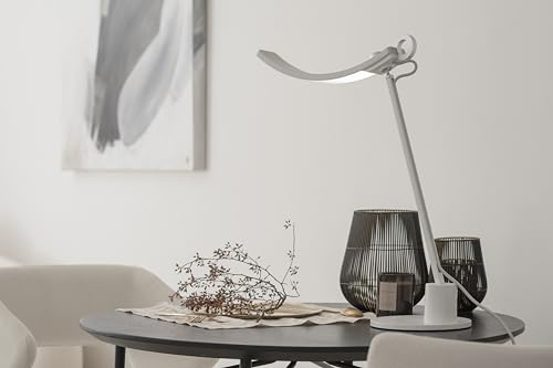 BenQ Genie e-Reading Desk Lamp - Bright Lighting for Small Workspace, Dimmable with 13 Color Modes, Auto-dimming, Eye-Caring Lamp for Home Office, Reading, Study, Craft, Matte Gold