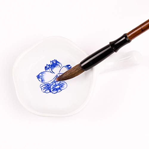HBJWOV 6pcs/Set Memory Wooden Writing Brushes Pen Traditional Ink Calligraphy Set for Painting Drawing Festival Couplets
