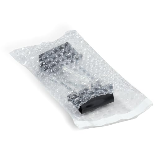 Staples Self-Seal Bubble Bags, 4x7.5 Inch, 500-Count, White