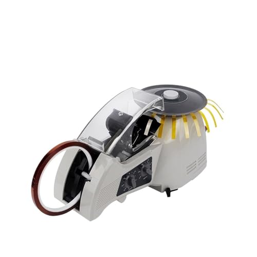 Automatic Tape Dispenser,Automatic Tape Dispenser, 7-50mm Efficient Microcomputer Intelligent Large Auto Tape Cutter Cutting Machine,Office,Warehouse,Retail Store(8)