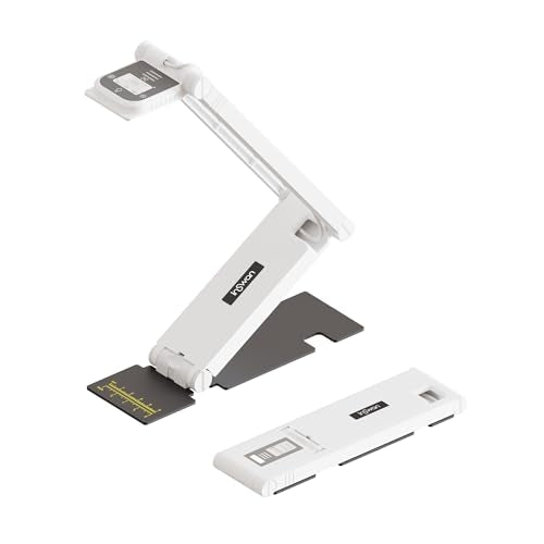 INSWAN INS-Flip 4 Foldable 4K 13MP Document Camera, LED, Mic,Light 0.67 lbs