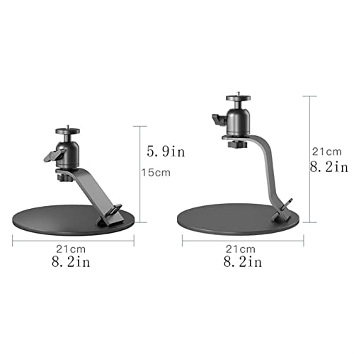 Projector Stand Projector Stand Home Miniature Bedside Desktop Projector Shelf Conference Room Living Room Black Metal Projector Rack Rotatable Projector Mount ( Brass)