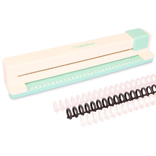Craftelier - 30 Hole Paper Punch for Book Binding, 5 Sheet Capacity
