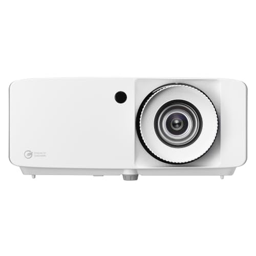 Optoma ZH451ST – Full HD 1080p, 4,200 Lumens, DuraCore 30,000-Hour Laser, Golf Simulator & Business Ready, HDR Compatible, Short Throw Laser Projector