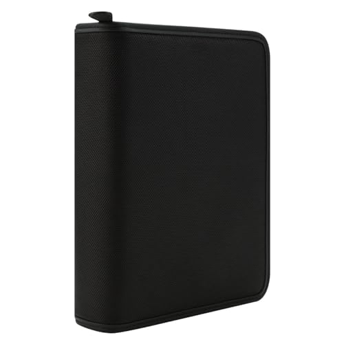 FranklinCovey - Oakley Ring-Bound Binder for FranklinCovey Planners | Nylon with Zipper Closure (Classic, Black)
